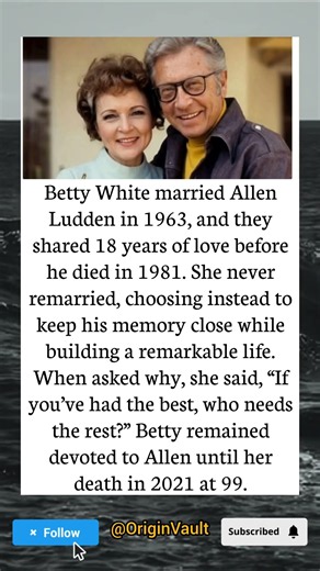 Betty White’s Forever Love Story With Allen Ludden ❤️ | A Love That Never Ended