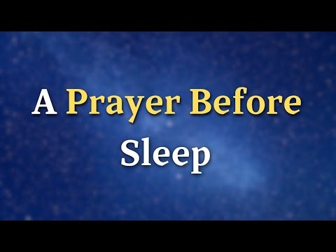 Prayer Before Sleep | Peaceful Night Prayer for Anxiety, Healing, and Calm Sleep