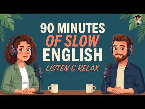 Improve Your English Just by Listening | 90 Minutes of Slow English Practice