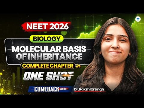 Class-12 Molecular Basis of Inheritance Complete Detailed NCERT Biology in One Shot| Rakshita Singh