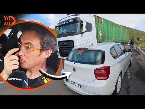 Traffic Chaos! 🚘 Recce Interviews – WRC Rally Islas Canarias 2026