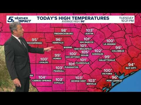 A little good news about this week's heat | KENS 5 Weather Impact Forecast