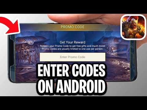 How To Enter Codes In Raid Shadow Legends On Android - Full Guide