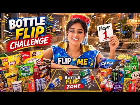 Bottle Flip Challenge 😳 Win Pannina Gift Ellam!
