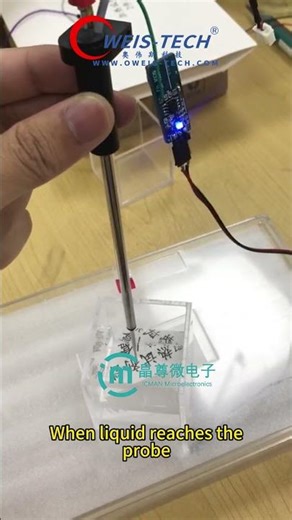 Probe-Type Liquid Level Sensor IC | ±1mm Precision Detection