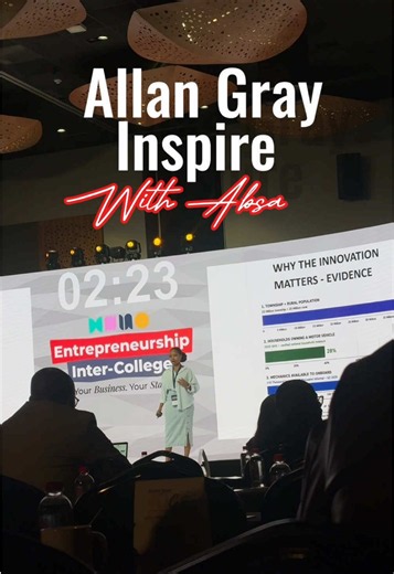 Episode 1 of my Entrepreneurship Gig Guide: Allan Gray Inspire 🎬🚀 From studentpreneurs pitching BIG ideas to hearing from entrepreneurs who are already turning those ideas into real businesses — Allan Gray Inspire was a reminder that having the idea is just the beginning. The real magic? Starting. Putting yourself out there. Learning. And figuring out how to turn that idea into something people actually need. And yes… I’m taking you along for the journey 👀 Interviews, behind the scenes, pitch