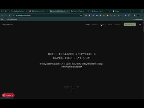 Aetherswarm x402 Protocol Demo | AI Agents That Pay Each Other