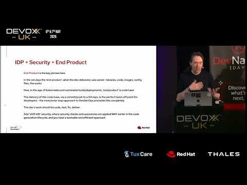 Automating and Securing the entire build/deploy process using Backstage and Red Hat tooling
