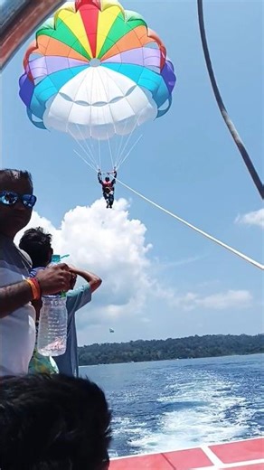 Soaring Above Paradise! 🪂🏝️ | Paragliding in Havelock Island
