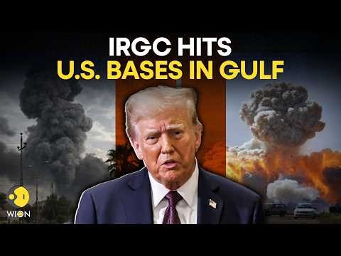 US-Iran War LIVE: Iran Retaliates With Huge Attack on US Military Bases in the Gulf Region | WION
