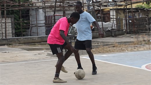 Is this how football skills look in Angola?