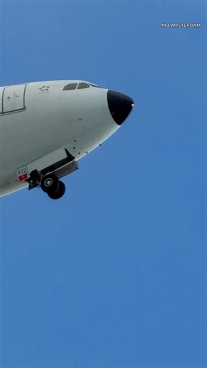 AIRBUS A330 AIR CANADA FROM AMSTERDAM TO TORONTO TAKE-OFF SCHIPHOL AIRPORT CGFAH #aviation #viral