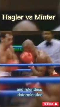 Marvin Hagler’s Historic Title Fight Against Alan Minter!