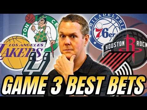 TRIPLE PLAY 🔥 Celtics vs Sixers + Lakers vs Rockets + Spurs Picks | NBA Best Bets