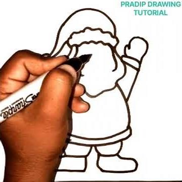 How to Draw Santa Claus Step by step| Christmas Drawing| Santa Claus Drawing|Merry Christmas Drawing
