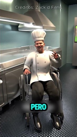 El chef que se adaptó para seguir cocinando