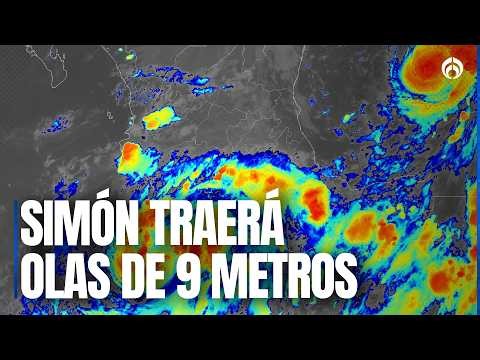 Huracán Simón viene más fuerte que Polo; podría tocar tierra como categoría 4