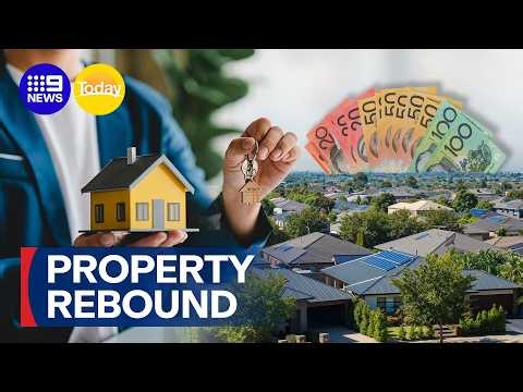 Auction clearance rates bounce back from historic lows | 9 News Australia