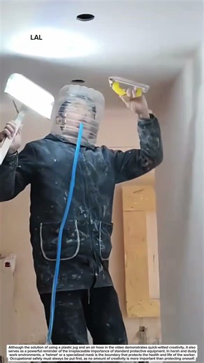 Homemade "helmets" - A great solution