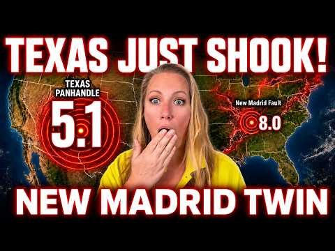 WHAT is WAKING up beneath Texas ? EXTREMELY Unusual Earthquake Just Hit the Texas Panhandle !