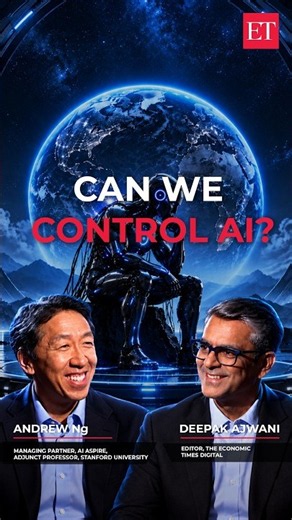 'We won’t ever control AI perfectly’ | Andrew Ng Interview