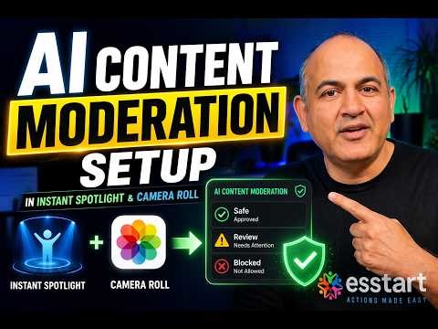 AI Content Moderation Setup in Instant Spotlight & Camera Roll