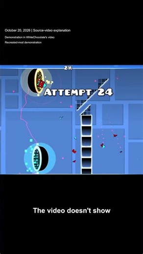 What That GD Cheating Video ACTUALLY Shows #gdnews #geometrydash #gaming
