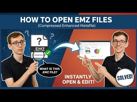 How to Open EMZ Files (Compressed Enhanced Metafile)