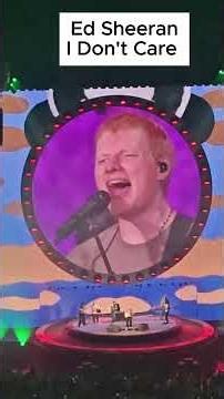 Ed Sheeran: Loop Tour- I Don't Care #edsheeran #looptour