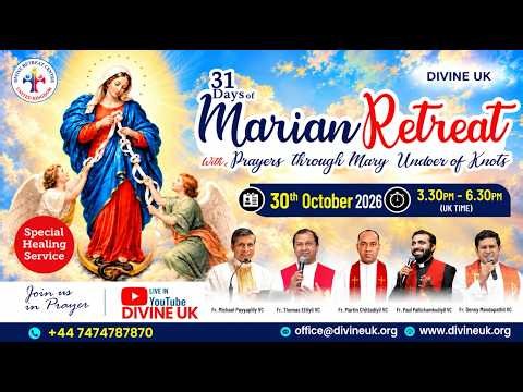 (LIVE) Marian Retreat (30 October 2026) Divine UK
