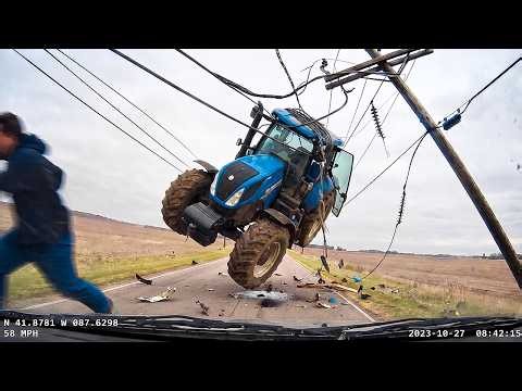 Worst Tractor Drivers | Farm Machinery Fails Caught on Camera