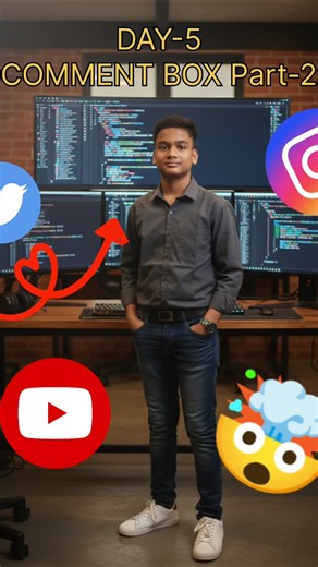 Day 5: Building My Own Social Media App with React Native! 🚀 | #reactnative #codingvlog #shorts