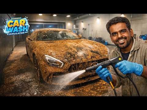 Express Car Wash Simulator Gameplay – So Relaxing! 🧼 #1