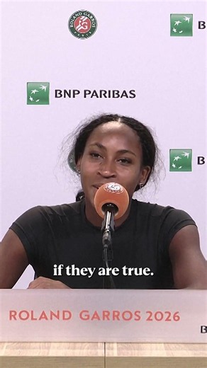 Coco Gauff on never getting the chance to play Serena Williams amid comeback rumours 👀