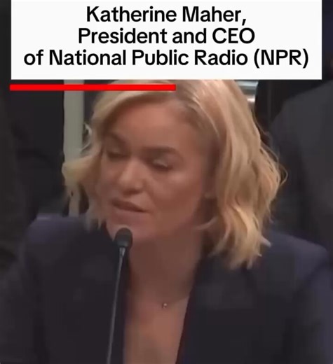 GILL: “do you think that white people should pay reparations?” MAHER: “I have never said that, sir.”GILL: “yes, you did. You said it in January 2020.” This was in March 2025.Maher is still the CEO of NPR today.