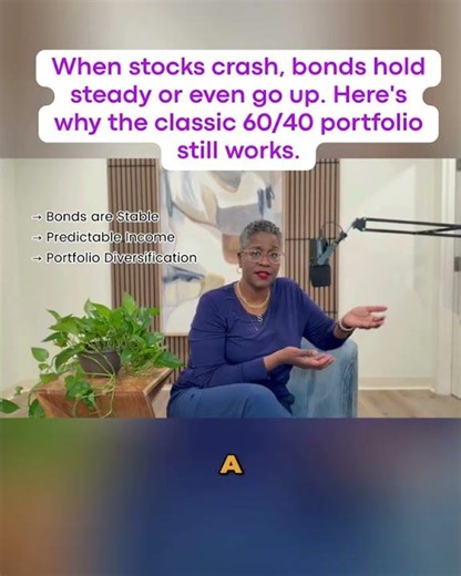 Why Bonds Don't Crash With Stocks: The 60/40 Portfolio Strategy Explained