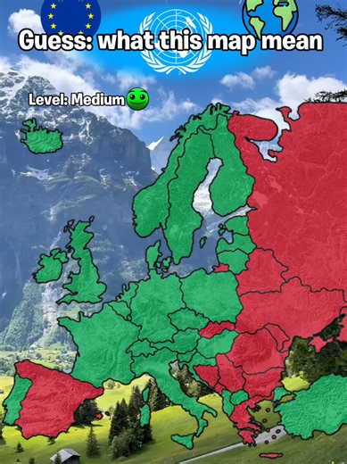 Map quiz: Can you guess what this Europe map means?