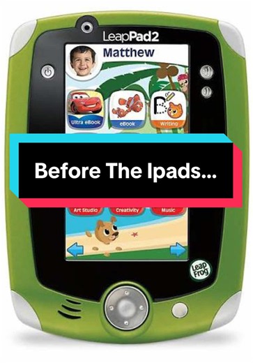 What 2000’s kids used before the IPad.. #carterpcs #tech #ipad #nostalgia #2010snostalgia