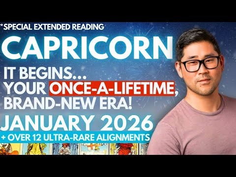 Capricorn January 2026 - SCREAMING! UNBELIEVABLY RARE SPREAD I’M STILL LIKE 😳🌠​ Tarot Horoscope