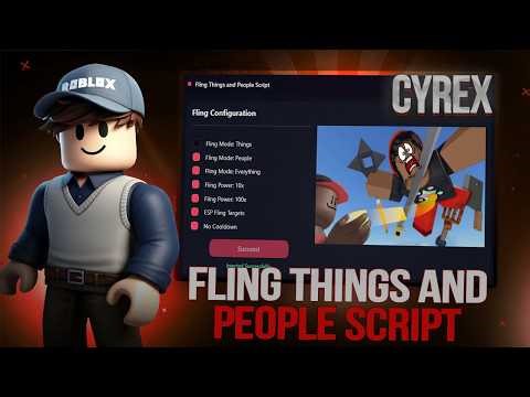 New Fling Things and People Script | Super strength, Kick grab , More🔥| FREE (mobile/pc)