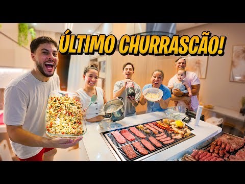 ÚLTIMO CHURRASCÃO COM A FAMÍLIA DA ESPOSA❤️ [VÍDEO ESPECIAL]