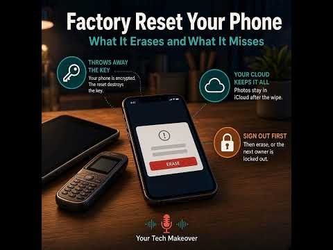 🔄 Factory Reset Your Phone: What It Erases and What It Misses