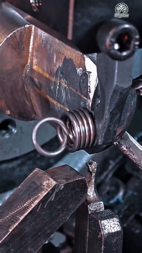 How Springs Are Made? Amazing Automatic Coiling Machine