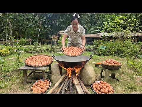How To Cook Eggs In Sauce - off-grid living - outdoor cooking
