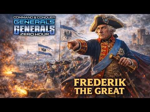 Command & Conquer: Generals–Zero Hour. Playing using the strategy and tactics of Frederik the Great