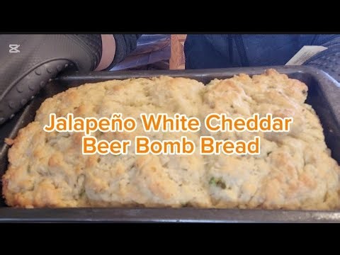 Beer Bomb Bread: Jalapeño White Cheddar Explosion