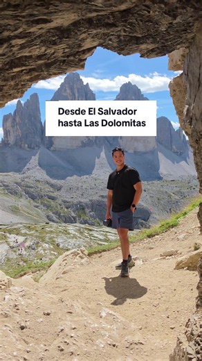 Viajando desde El Salvador hasta Las Dolomitas en Italia 🇸🇻🇮🇹 conocido como el paraíso del senderismo en todo el mundo ¿Lo visitarías? #elsalvador🇸🇻 #elsalvador #elsalvador4k