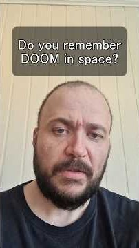 DOOM In Space with Voice Commands #gaming #doom #nordic #norway #space