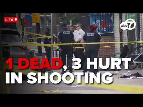 🔴LIVE: 1 dead, 3 men hurt in Northeast D.C. shooting near Maryland border