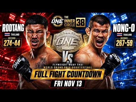 Rodtang vs. Nong-O • Flyweight Muay Thai World Grand Prix Quarterfinal | Full Fight Countdown